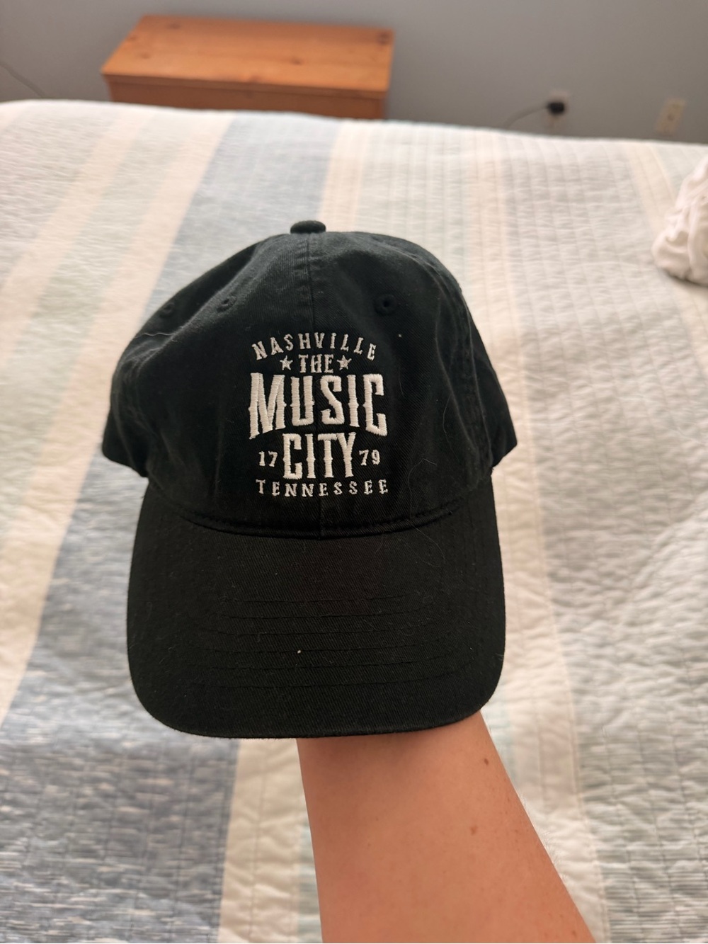 Nashville Music City Black Jack Daniel’s Dad Hat